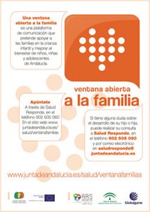 Cartel Ventana Abierta a la Familia