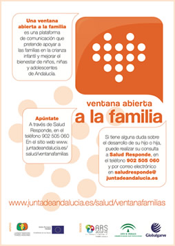 Cartel Ventana Abierta a la Familia